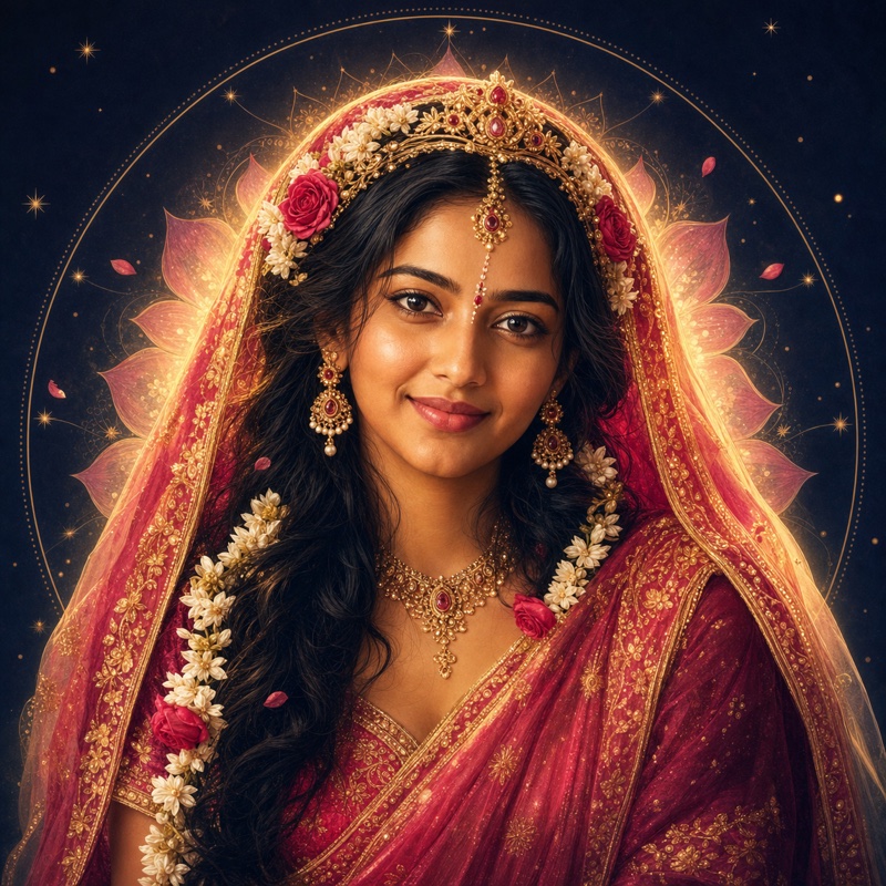 Editorial portrait of Radha